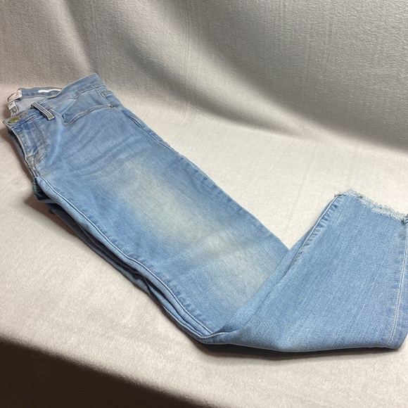 Frame Le Skinny De Jeanne crop blue jeans size 26 - Picture 4 of 9